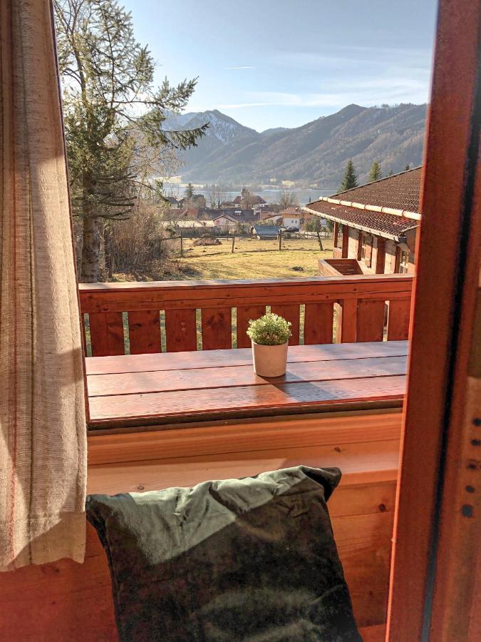 Ruhige Chalets Mit Seeblick In Zentraler Lage Schliersee Zewnętrze zdjęcie